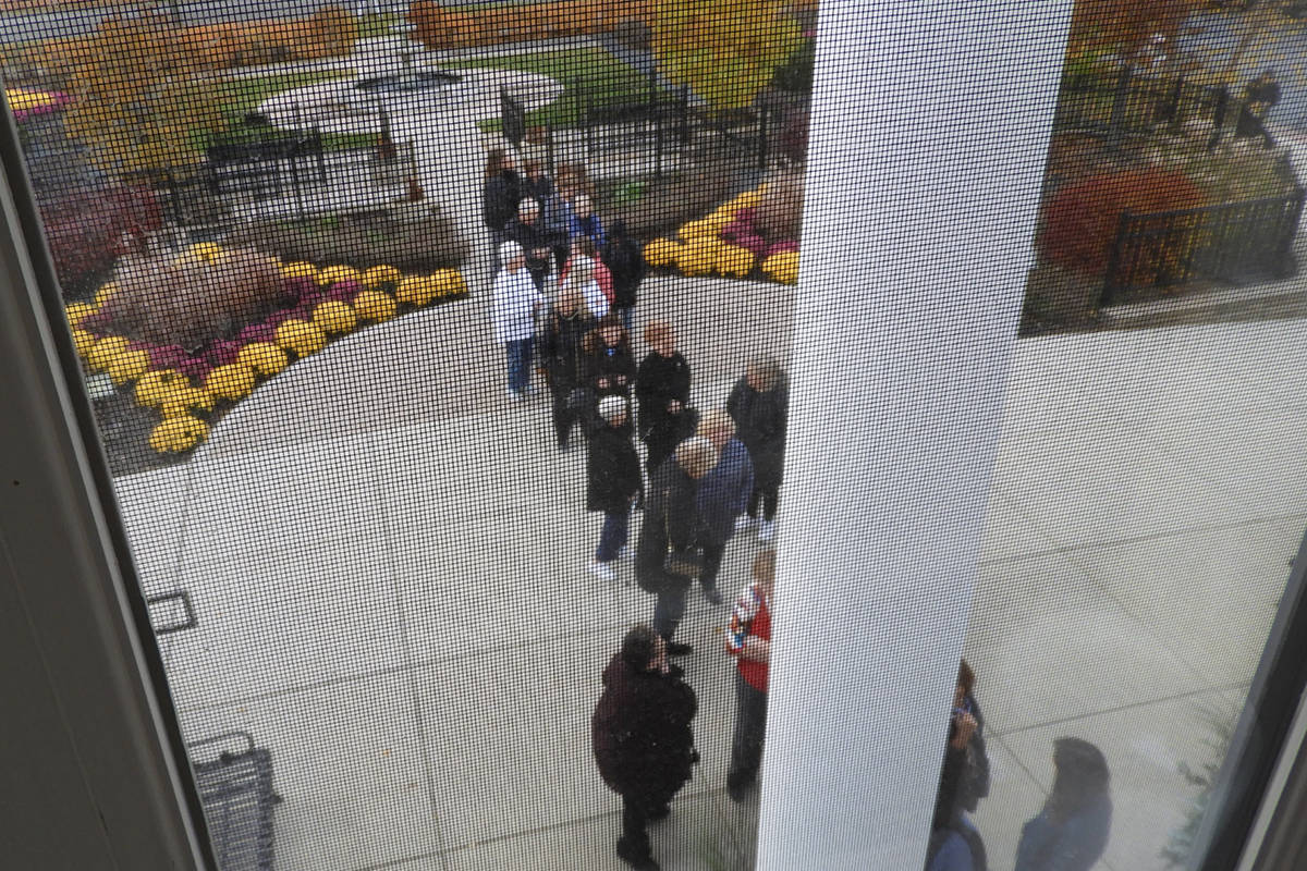 Holiday Market Elmhurst line of people