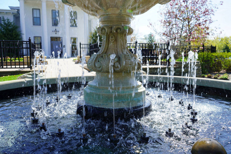 Wilder Mansion Water Fountain
